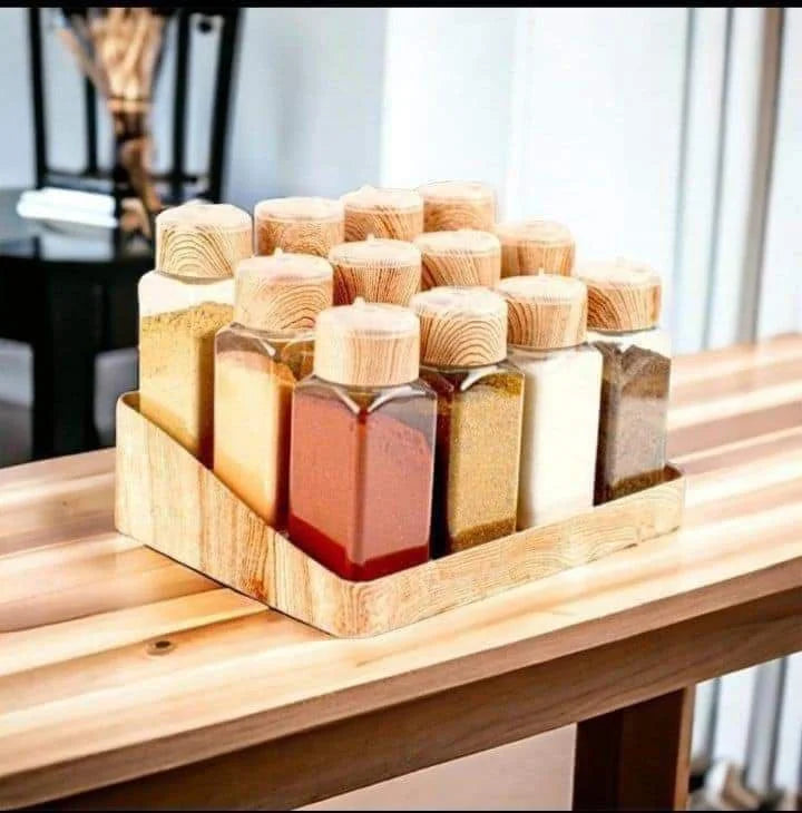 طقم توابل و بهارات 12 في واحد