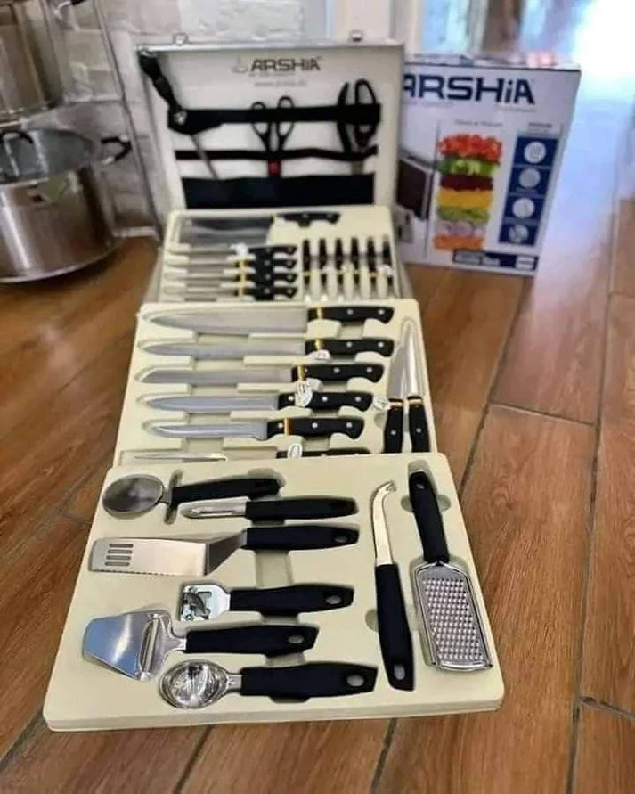 شنطة سكاكين أرشيا  32 قطعه