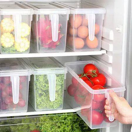 علبة ثلاجة بالغطاء واليد وطنية